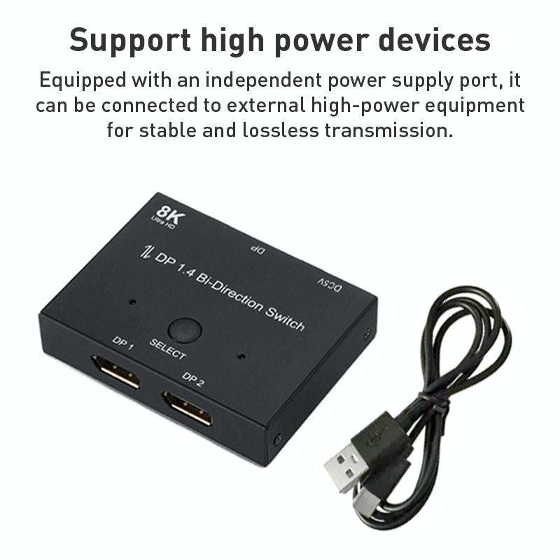 8K DP 1.4 Bi-Direction Switch