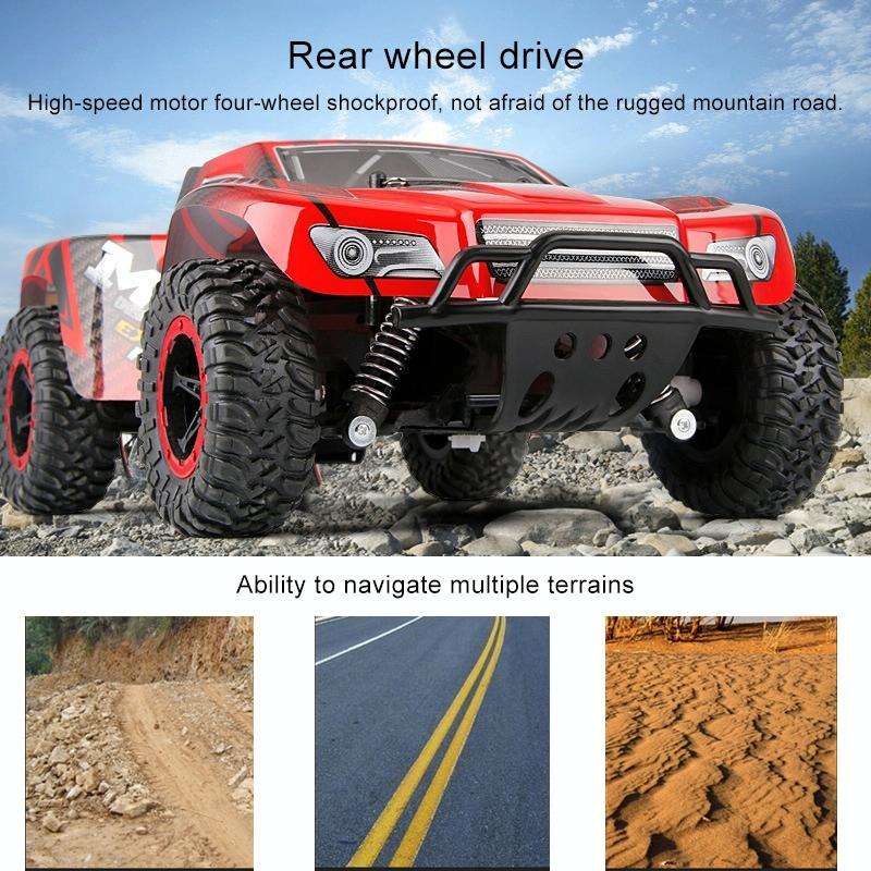 HELIWAY LR-R006 2.4G R/C System 1:16 Wireless Remote Control Drift Off-road Four-wheel Drive Toy ...