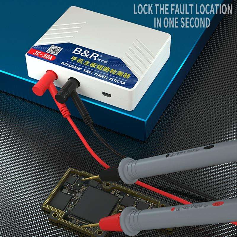 B&R JC-30A Super Current Mobile Phone Motherboard Short-Circuit Detector Repairer Tool
