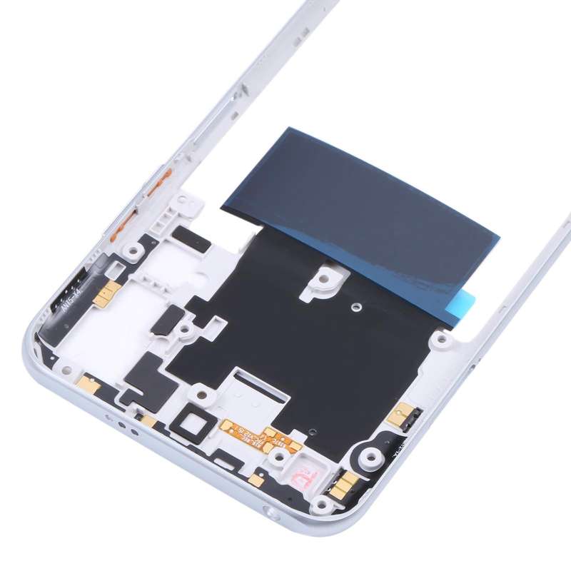 Original Middle Frame Bezel Plate for Xiaomi Poco M3 Pro 5G M2103K19PG M2103K19PI (Silver)