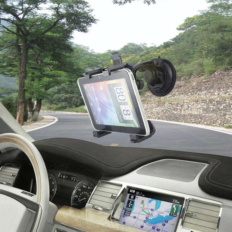 2 in 1 (Air Conditioning Vent Holder + Car Holder) for iPad, iPad mini, other Tab(Black)