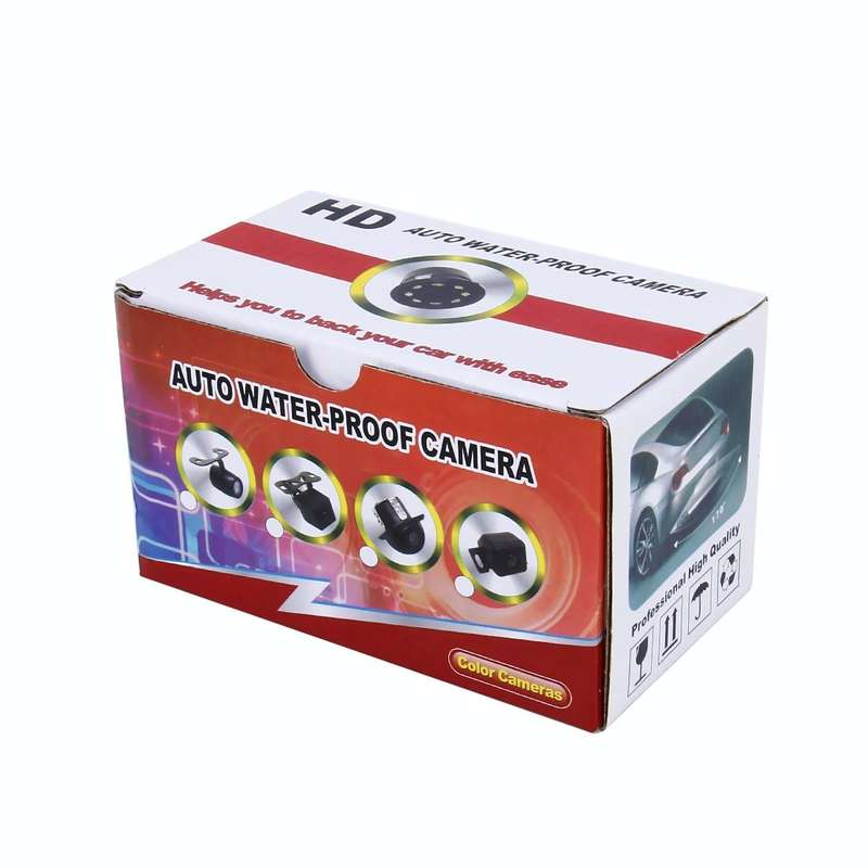 656492 Effective Pixel HD Waterproof 4 LED Night Vision Wide Angle Car Rear View Backup Reverse C...