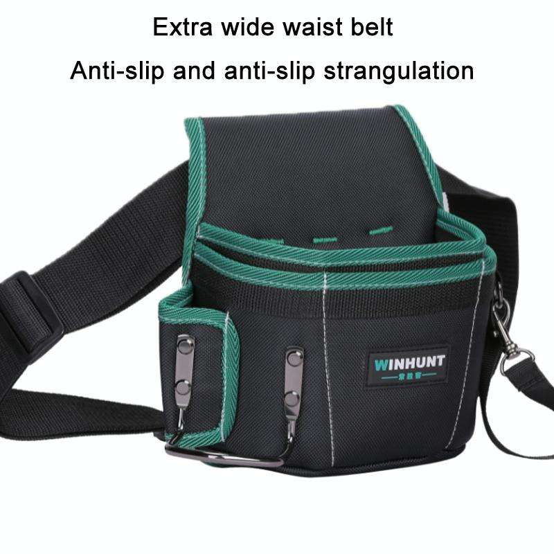 WINHUNT Multifunctional Canvas Electrician Tool Durable Storage Bag, Series: WH144
