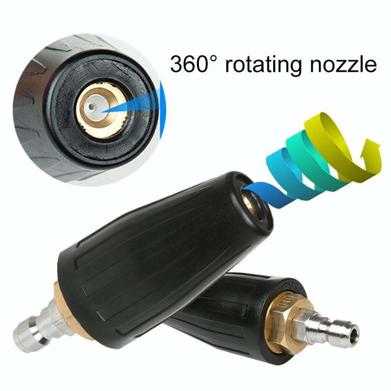 Adjustable High Pressure Washer Nozzle Tips Jet Nozzle Washer Accessories for Truck, 025(2.5GPM) ...