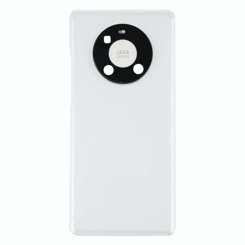 Original Battery Back Cover with Camera Lens Cover for Huawei Mate 40 Pro(White)