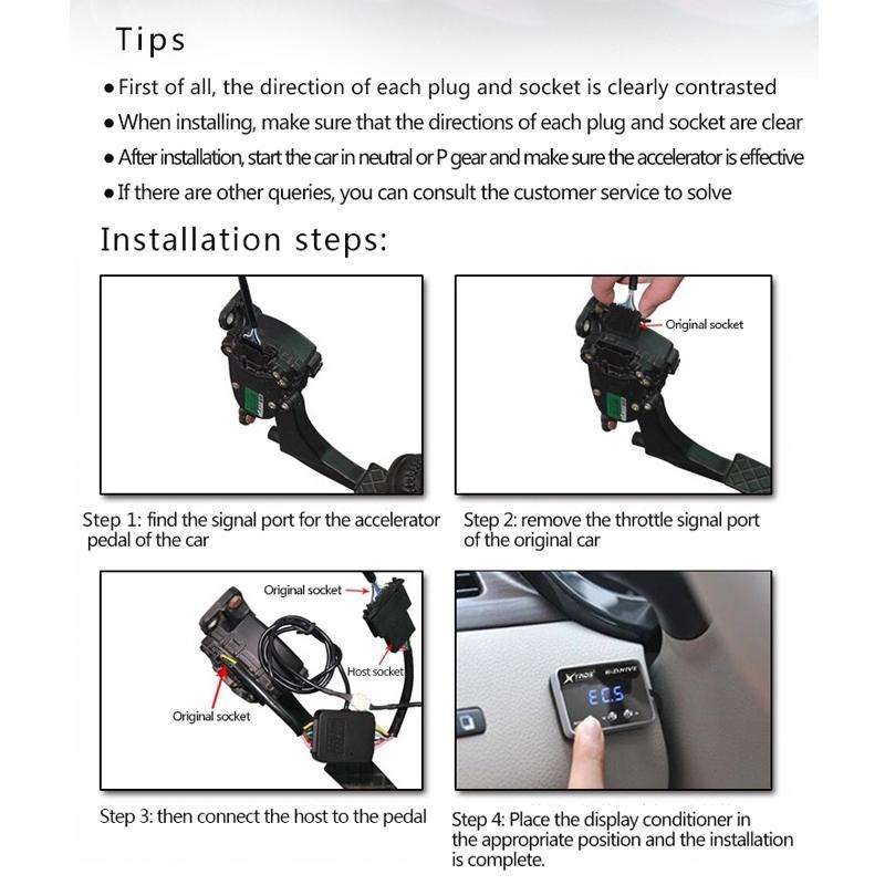 For Ford Ecosport 2013-2017 TROS TS-6Drive Potent Booster Electronic Throttle Controller