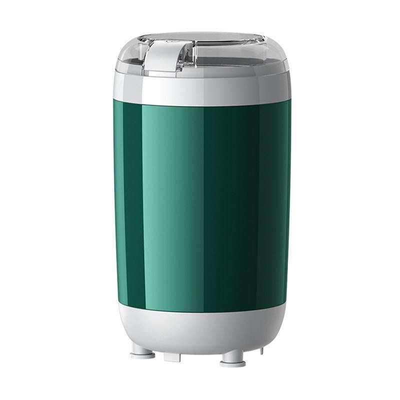 Coffee Beans Grinding Machine Home Small Mill Powder Machine Baby Complement Machine, CN Plug(Green)