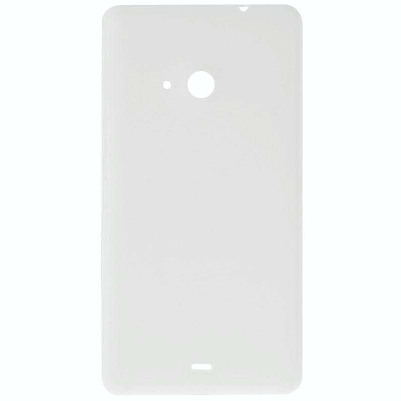 Frosted Surface Plastic Back Housing Cover  for Microsoft Lumia 535(White)