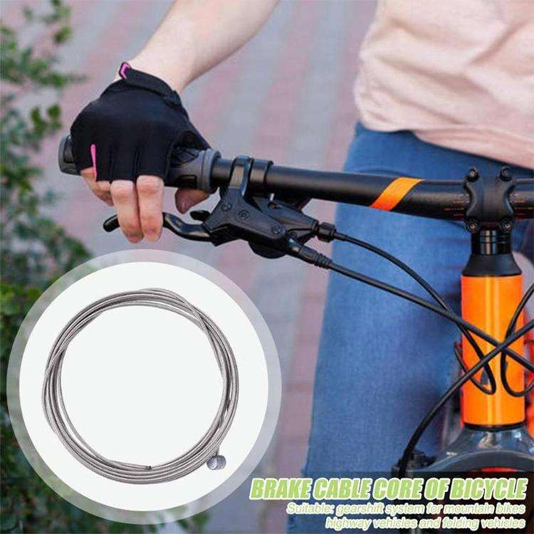 7 in 1 Cylindrical Head PVC Brake Cable Tube Set for Mountain Bike (Green)