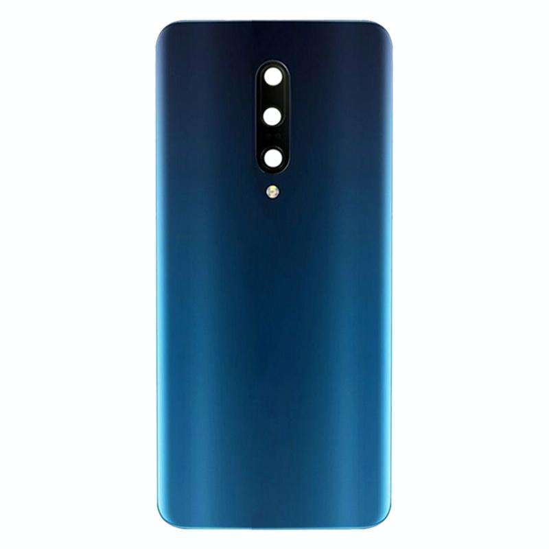 For OnePlus 7 Pro Battery Back Cover With Camera Lens (Blue)