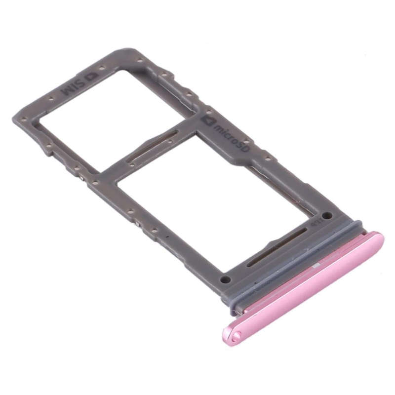 For Samsung Galaxy S20+ / Galaxy S20 Ultra SIM Card Tray + Micro SD Card Tray (Pink)