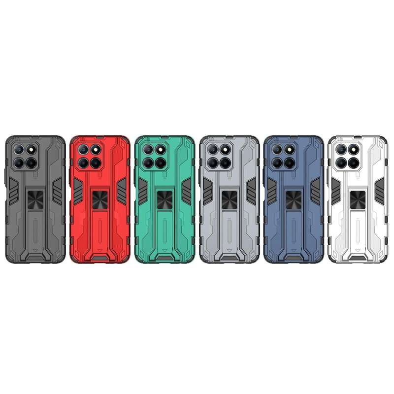 For Honor X8 5G Supersonic PC + TPU Shock-proof Protective Phone Case(Green)