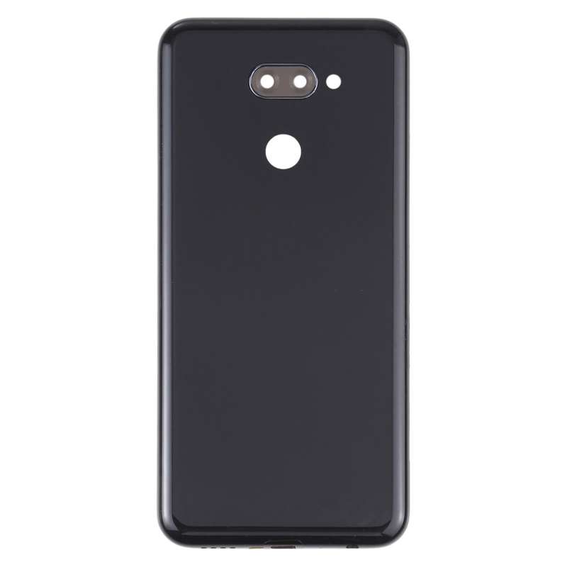 Back Battery Cover for LG K40s LMX430HM LM-X540 LM-X430(Black)