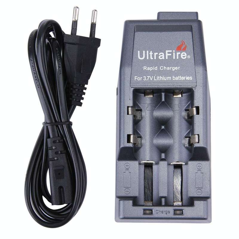UltraFire Rapid Battery Charger 14500 / 17500 / 18500 / 17670 / 18650, Output: 4.2V / 450mA , EU ...