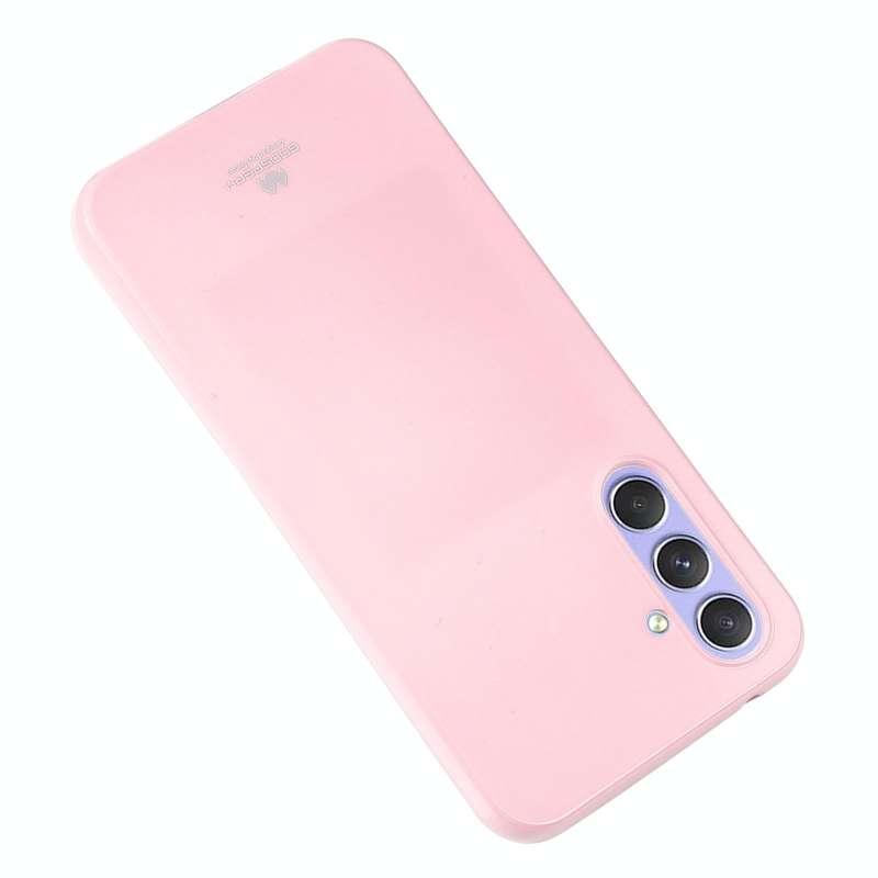 For Samsung Galaxy A54 5G GOOSPERY PEARL JELLY Shockproof TPU Phone Case(Pink)