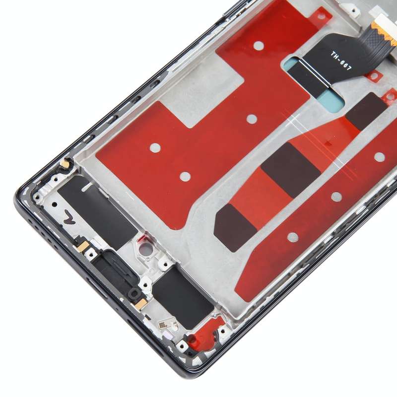 Original LCD Screen For Honor 60 Digitizer Full Assembly with Frame(Black)