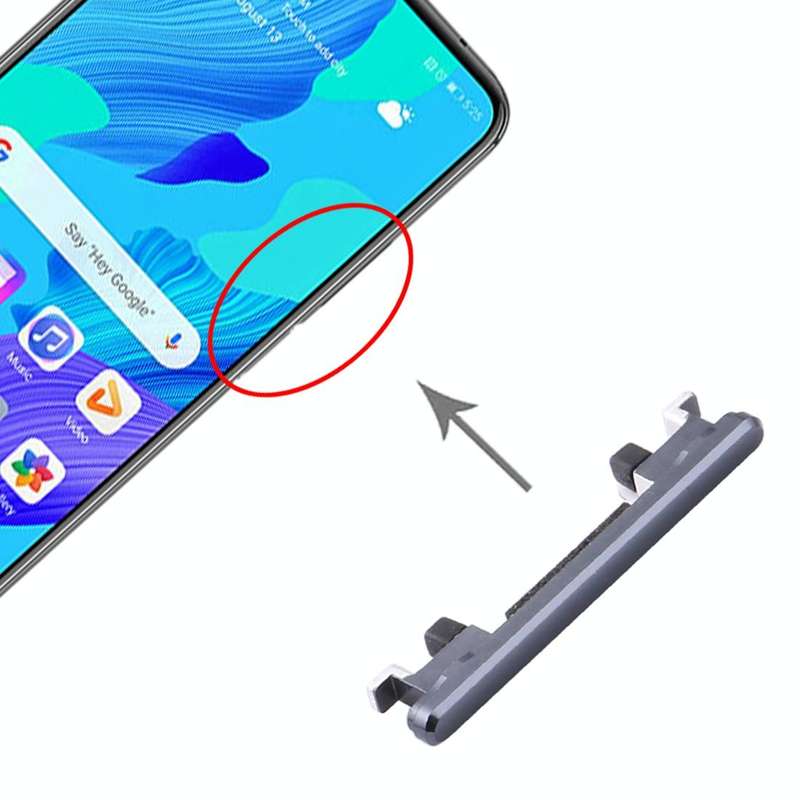 For Huawei Nova 5T  Power Button and Volume Control Button (Black)