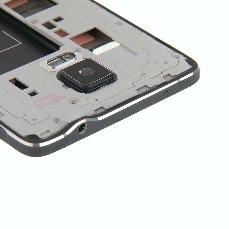 For Galaxy Note 4 / N910V Full Housing Cover (Front Housing LCD Frame Bezel Plate + Middle Frame ...
