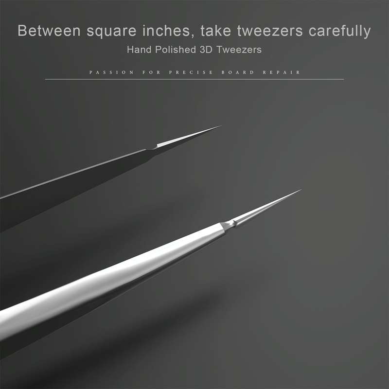 2UUL Hand Polished 3D Tweezer