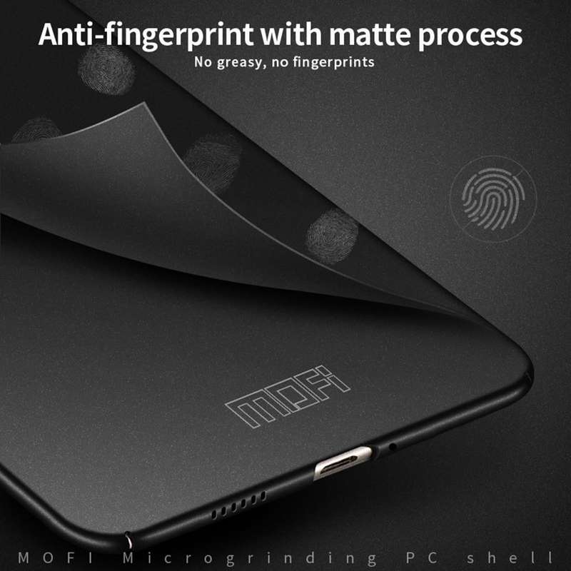 For Samsung Galaxy A73 5G MOFI Fandun Series Frosted PC Ultra-thin All-inclusive Phone Case(Blue)