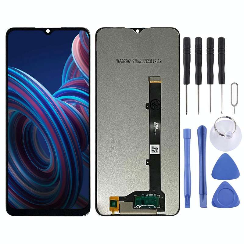 IPS LCD Screen For ZTE Blade A72 5G 7540N with Digitizer Full Assembly(Black)