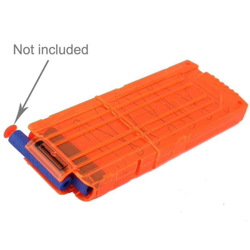 Toy Gun EVA Soft Bullets Quick Reload Clips for S-NT-1296 / S-NT-1297