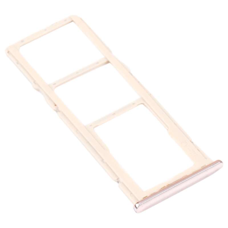 SIM Card Tray + SIM Card Tray + Micro SD Card Tray for Huawei Y5p (Gold)