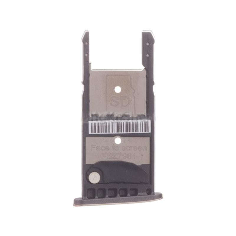 SIM Card Tray + Micro SD Card Tray for Motorola Moto G5 Plus (Black)