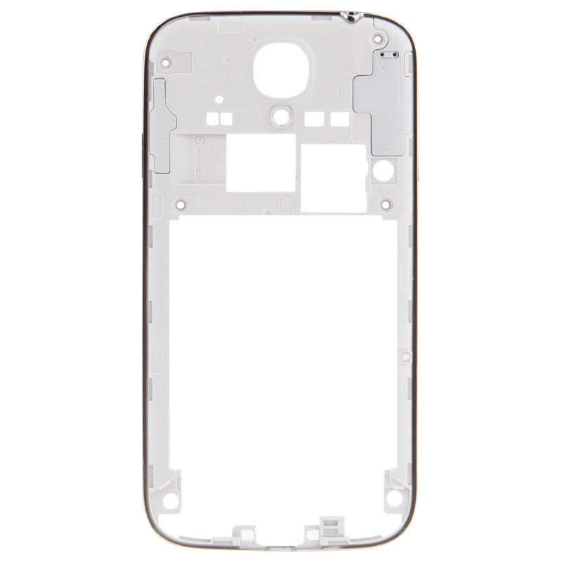 For Galaxy S IV / i9500 Full Housing Faceplate Cover  (White)