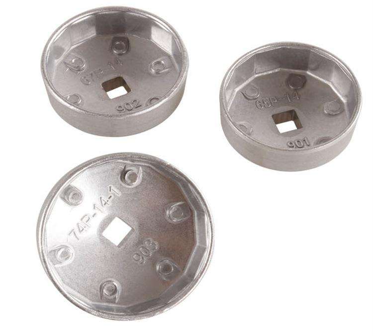 901 65mm 14 Flute Aluminum Oil Filter Wrench Socket Remover Tool for Camry / Nissan Bluebird / To...