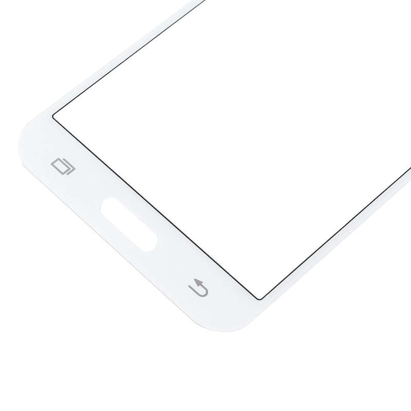 For Galaxy J7 / J700 Front Screen Outer Glass Lens (White)