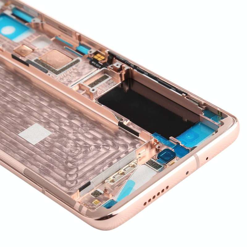 Front Housing LCD Frame Bezel Plate for Xiaomi Mi 10 5G / Mi 10 Pro 5G(Gold)