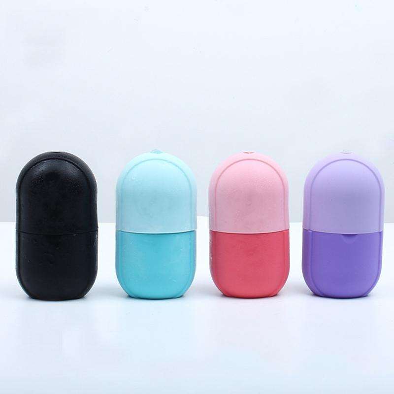 Massage Ice Tray Eye Bags Arms And Thighs Ice Pack Ice Tray, Color Classification: Capsule Blue
