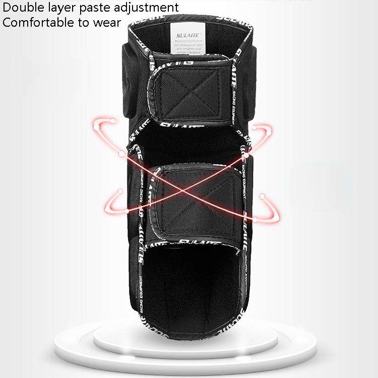 SULAITE Off-Road Motorcycle Windproof Warmth Drop-Proof Breathable Carbon Fiber Protective Gear, ...