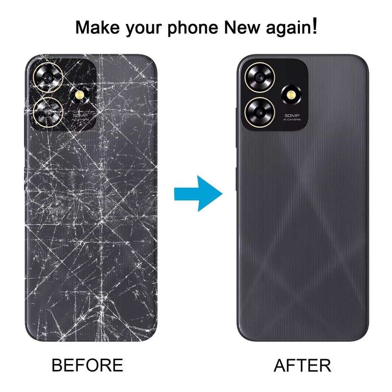 For ZTE Blade V50 Smart Battery Back Cover(Black)