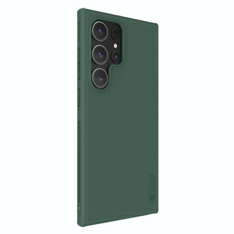 For Samsung Galaxy S24 Ultra 5G NILLKIN Frosted Shield Pro Magnetic Magsafe Phone Case(Green)