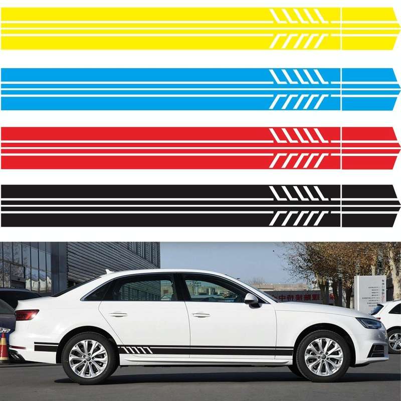 D-655 Universal Car Modified Decorative Sticker(Red)