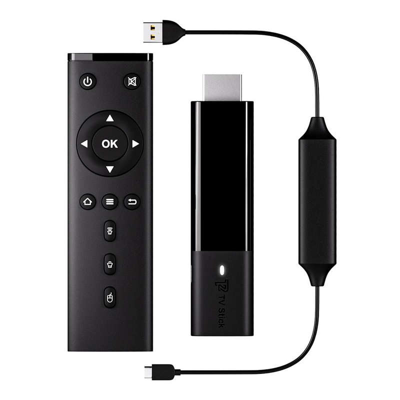 T2 Android 11 4K HD Smart TV Box TV Stick TV Dongle Cor-tex A35 2GB+16GB, Plug Type:UK Plug