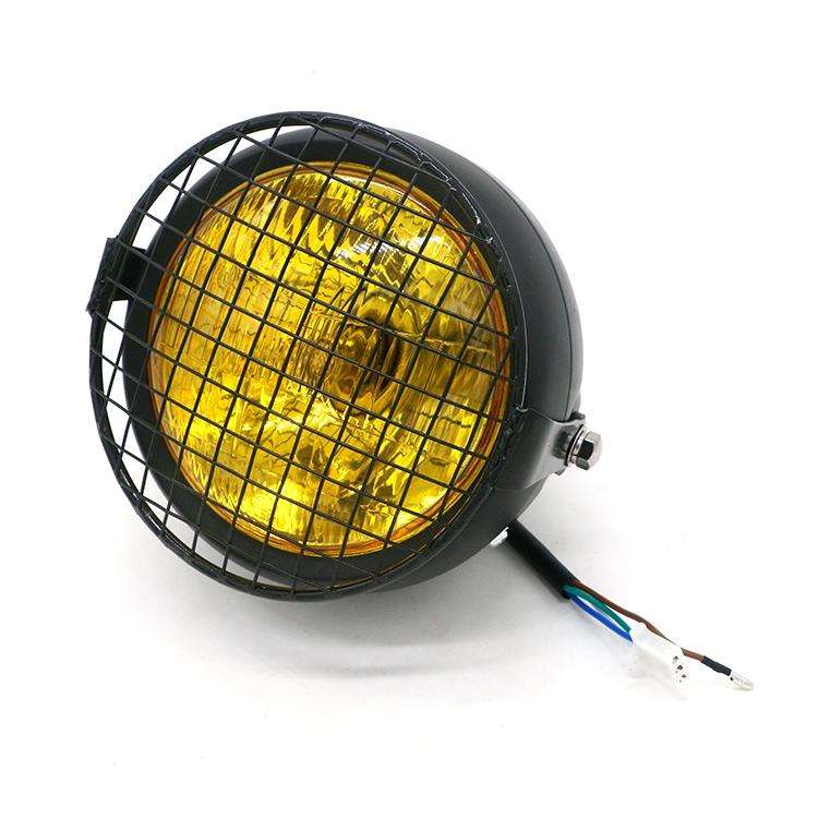 Motorcycle Reticular Retro Lamp LED Headlight Modification Accessories for Halley / Honda CG125 /...