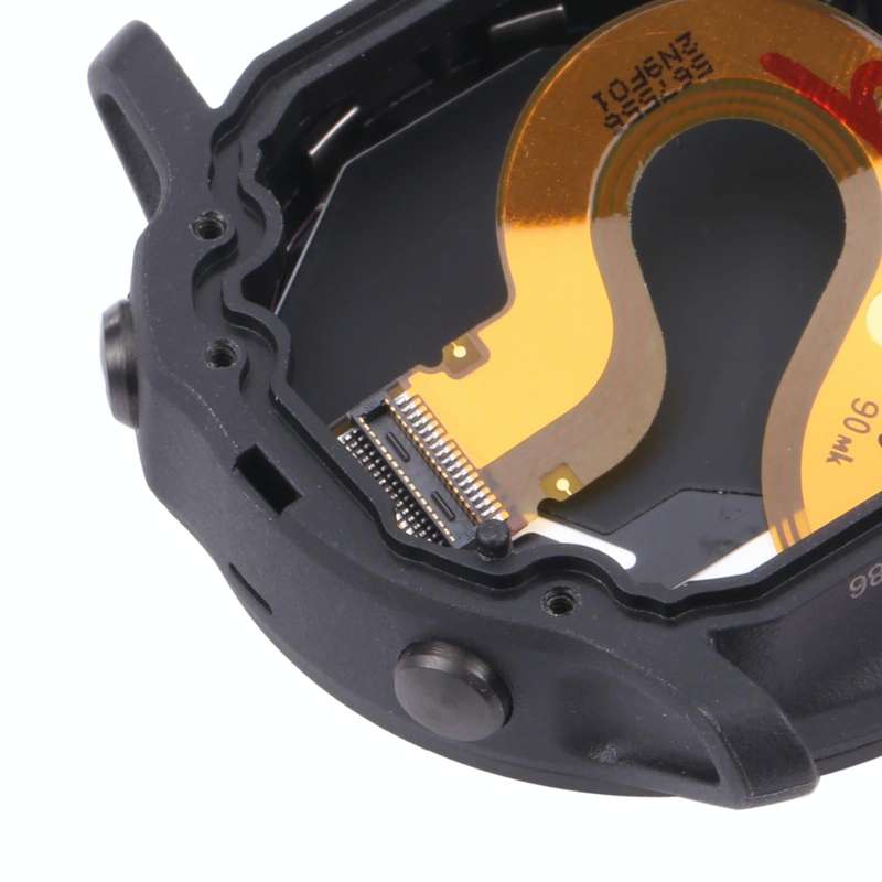 LCD Screen and Digitizer Full Assembly With Frame for Garmin Fenix 6S(Black)