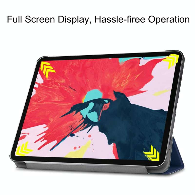 For iPad Pro 11 inch 2020 Custer Texture Smart PU Leather Tablet Case with Sleep / Wake-up Functi...