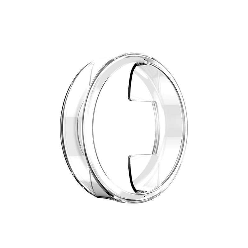 For Garmin Lily TPU Half-pack Candy Color Protective Case(Transparent)
