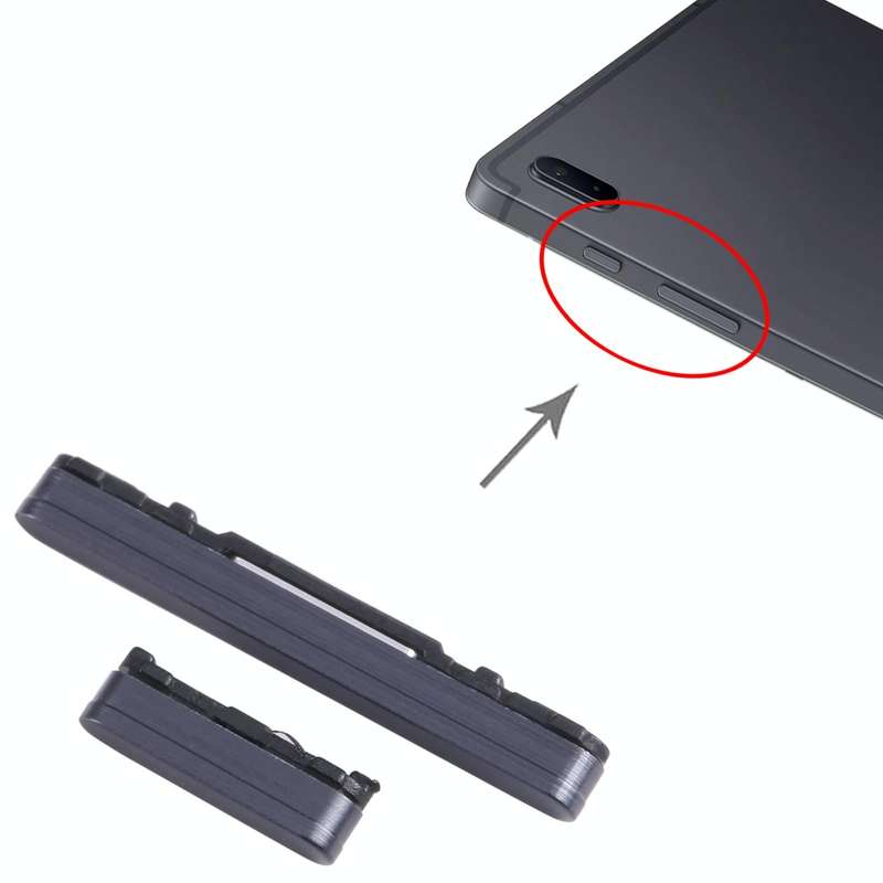 For Samsung Galaxy Tab S7 FE SM-T730/T733/T736B/T735 1set Original Power Button + Volume Control ...