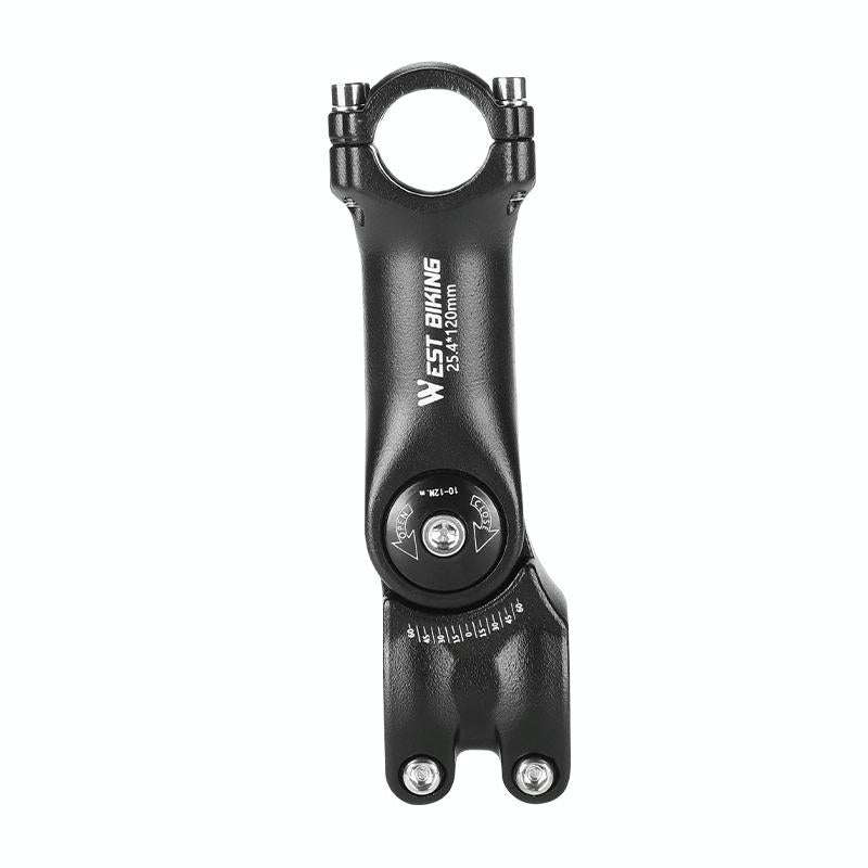 WEST BIKING Mountain Bike Adjustable Handlebar Angle Riser Handlebar Lift Accessories 25.4x120mm