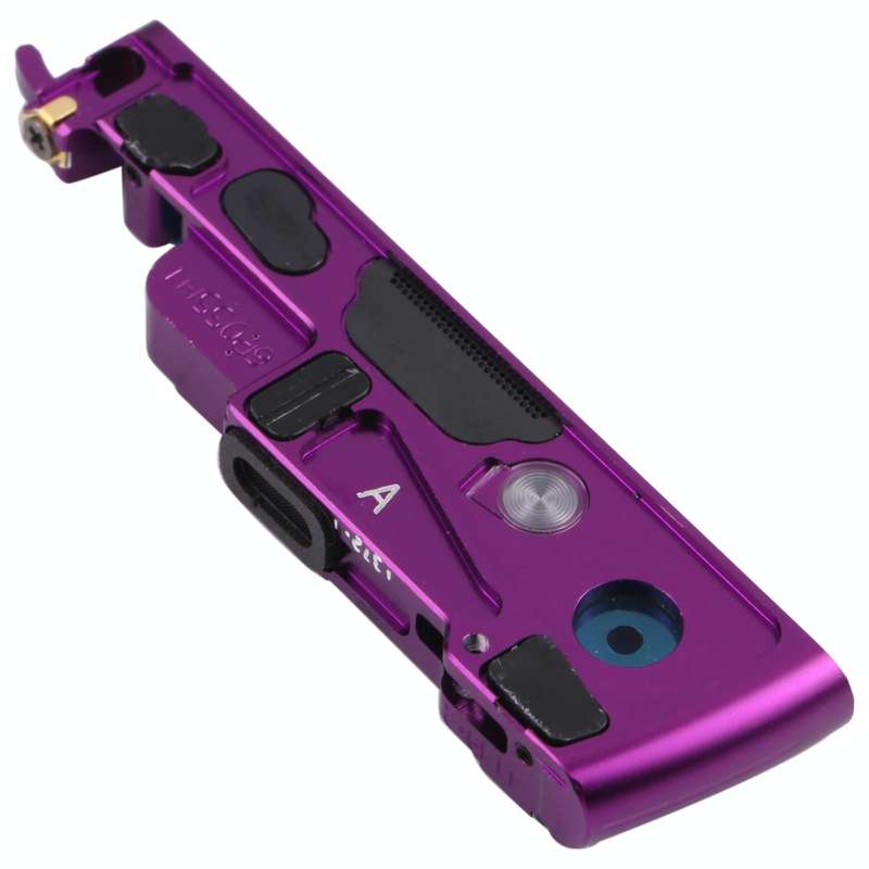 For OPPO Reno / Reno 5G Front Camera Slide Lens Frame (Purple)