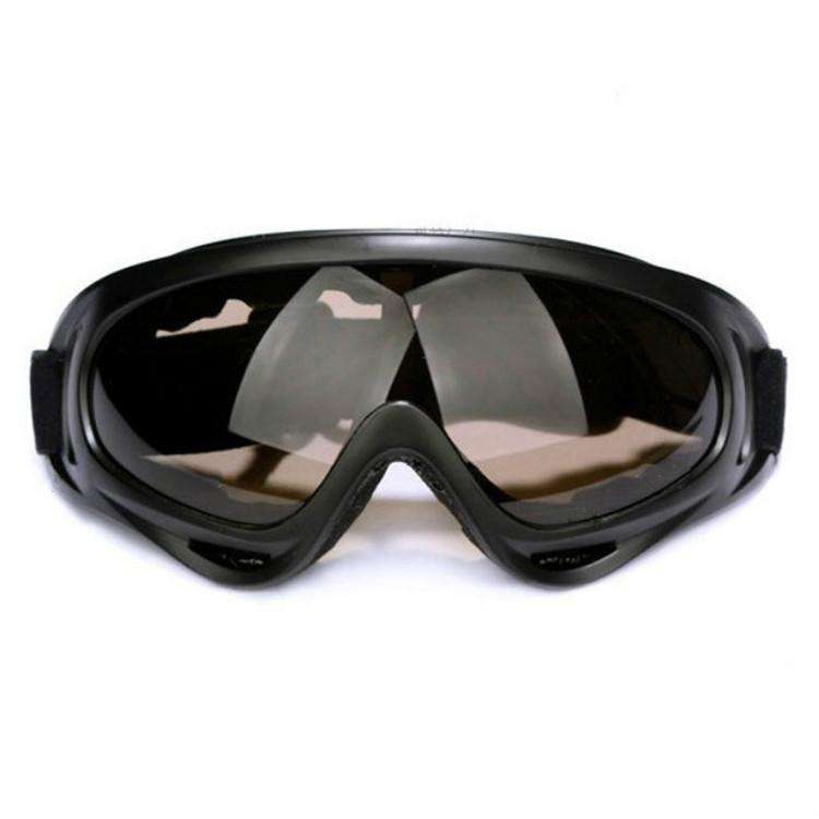 Windproof UV Resistant Ski Goggles Multi-functional Outdoor Sport Goggles(Brown Lens)