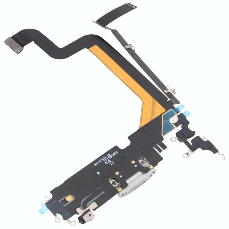 For iPhone 14 Pro Max Original Charging Port Flex Cable(White)