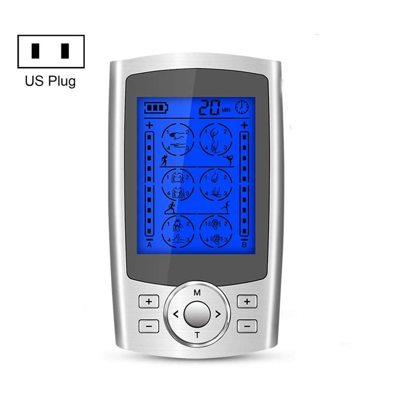 24-Mode Digital Electronic Pulse Massager Intelligent Whole Body Physical Therapy Meridian Massag...