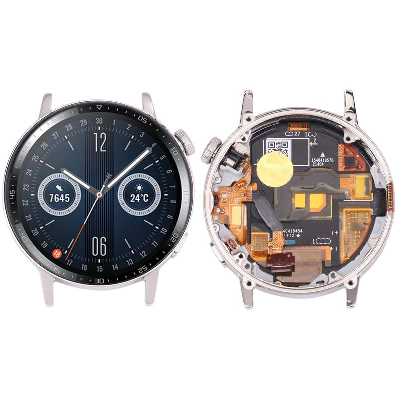 Original LCD Screen and Digitizer Full Assembly With Frame for Huawei Watch GT 3 42mm MIL-B19 (Si...