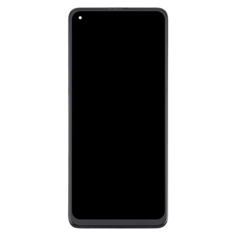 For OPPO Reno7 Lite Original AMOLED LCD Screen Digitizer Full Assembly with Frame